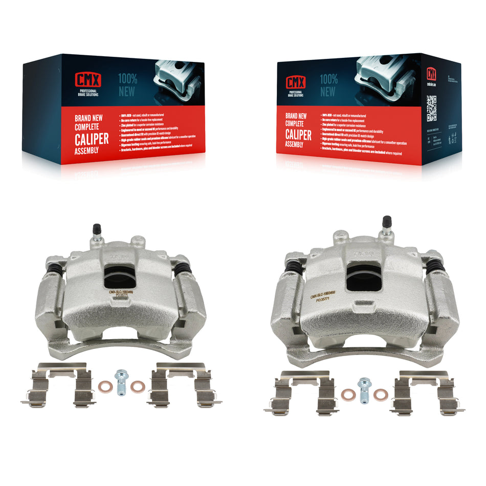 Front Disc Brake Caliper Left Right Side (Driver Passenger) Kit For Suzuki SX4 Crossover KBC-100680