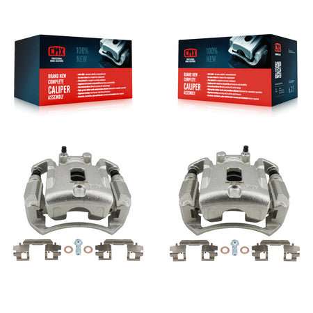 Front Brake Caliper Left Right Side (Driver Passenger) Kit For 2020-2024 Nissan Sentra KBC-100689