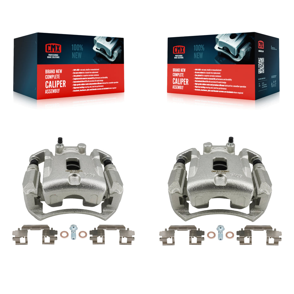 Front Brake Caliper Left Right Side (Driver Passenger) Kit For 2020-2024 Nissan Sentra KBC-100689