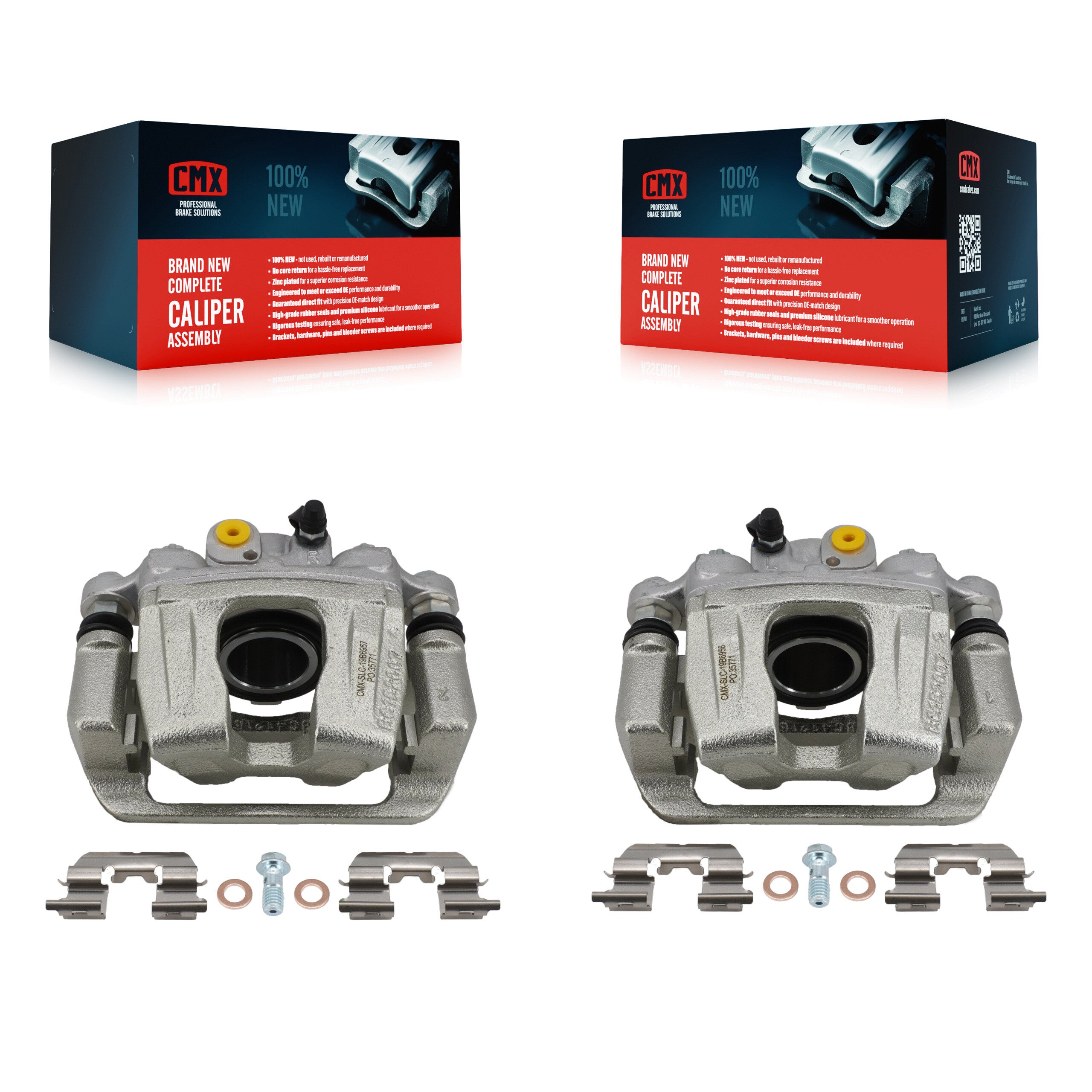 Rear Brake Caliper Left Right Driver Passenger Side Kit For Hyundai Genesis G80 Kia K900 KBC-100695