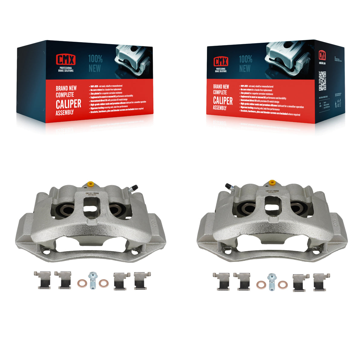 Rear Disc Brake Caliper Left Right Side Kit For Nissan NV2500 TITAN XD NV3500 NV1500 KBC-100714