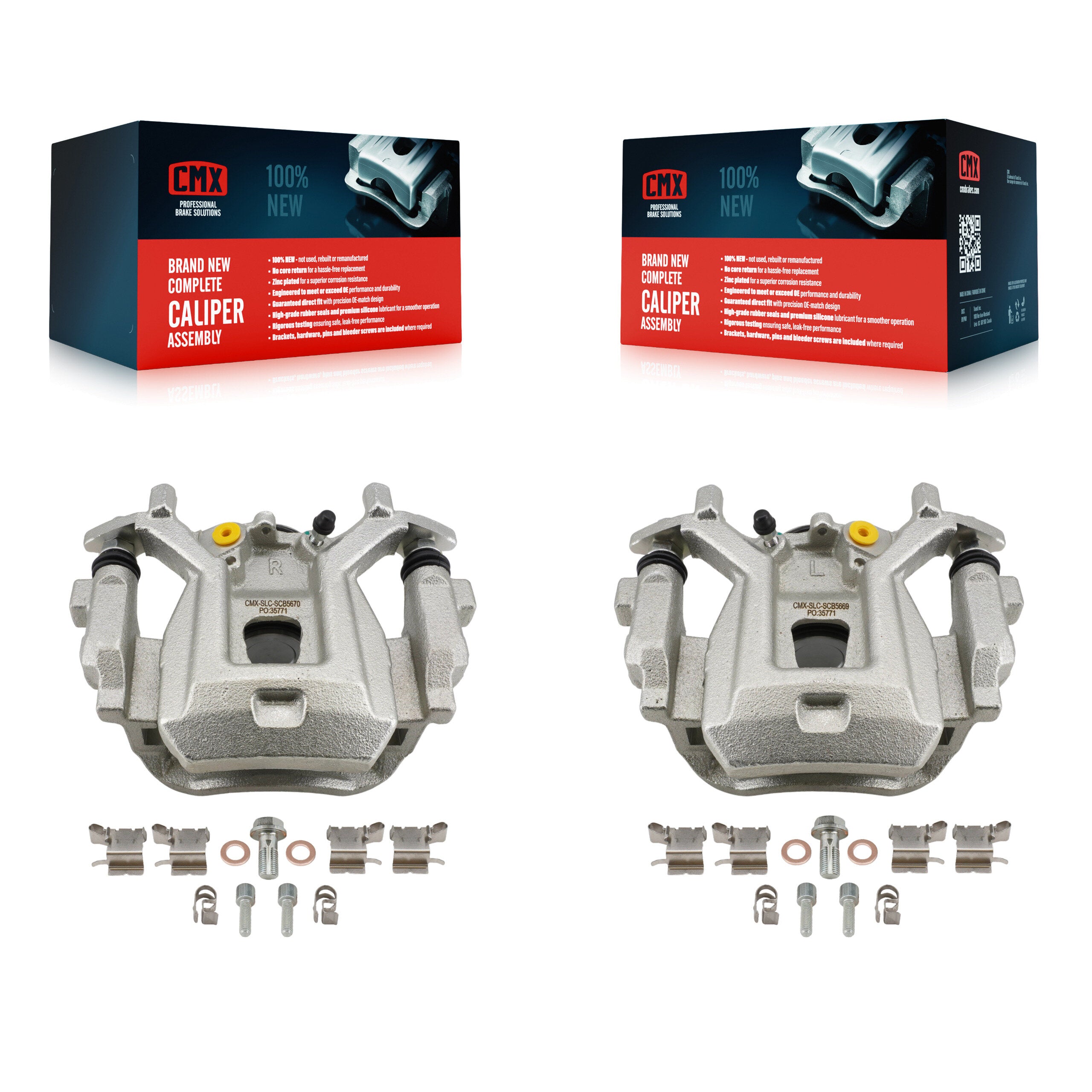 Rear Disc Brake Caliper Kit For Toyota Camry Lexus UX250h ES350 ES300h Avalon ES250 UX200 KBC-100717