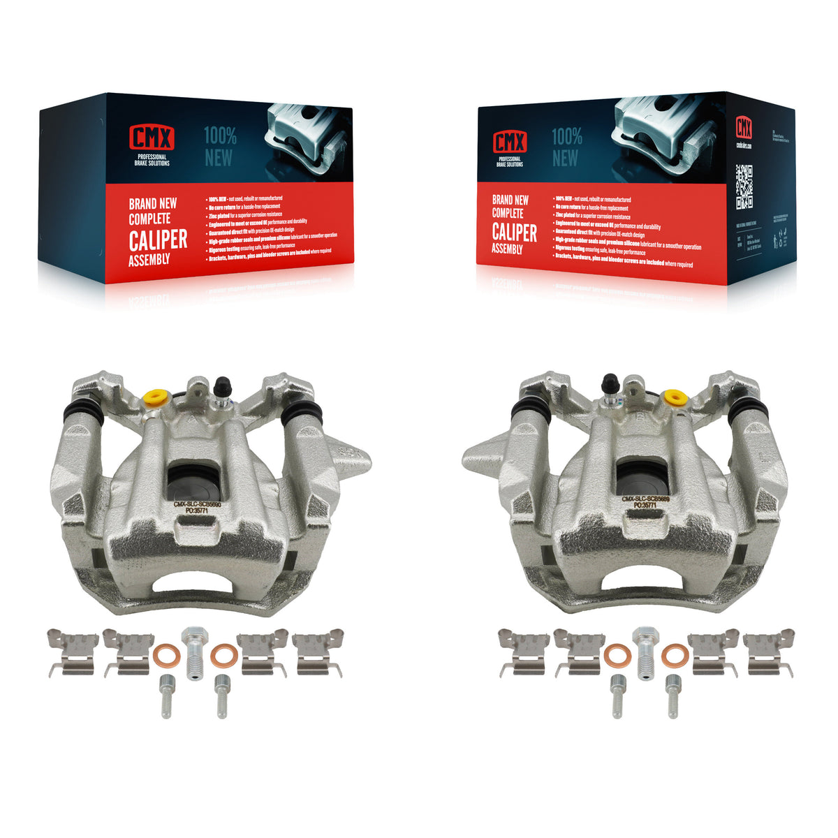 Rear Disc Brake Caliper Kit For 2019-2024 Toyota Corolla With Electric Parking KBC-100725