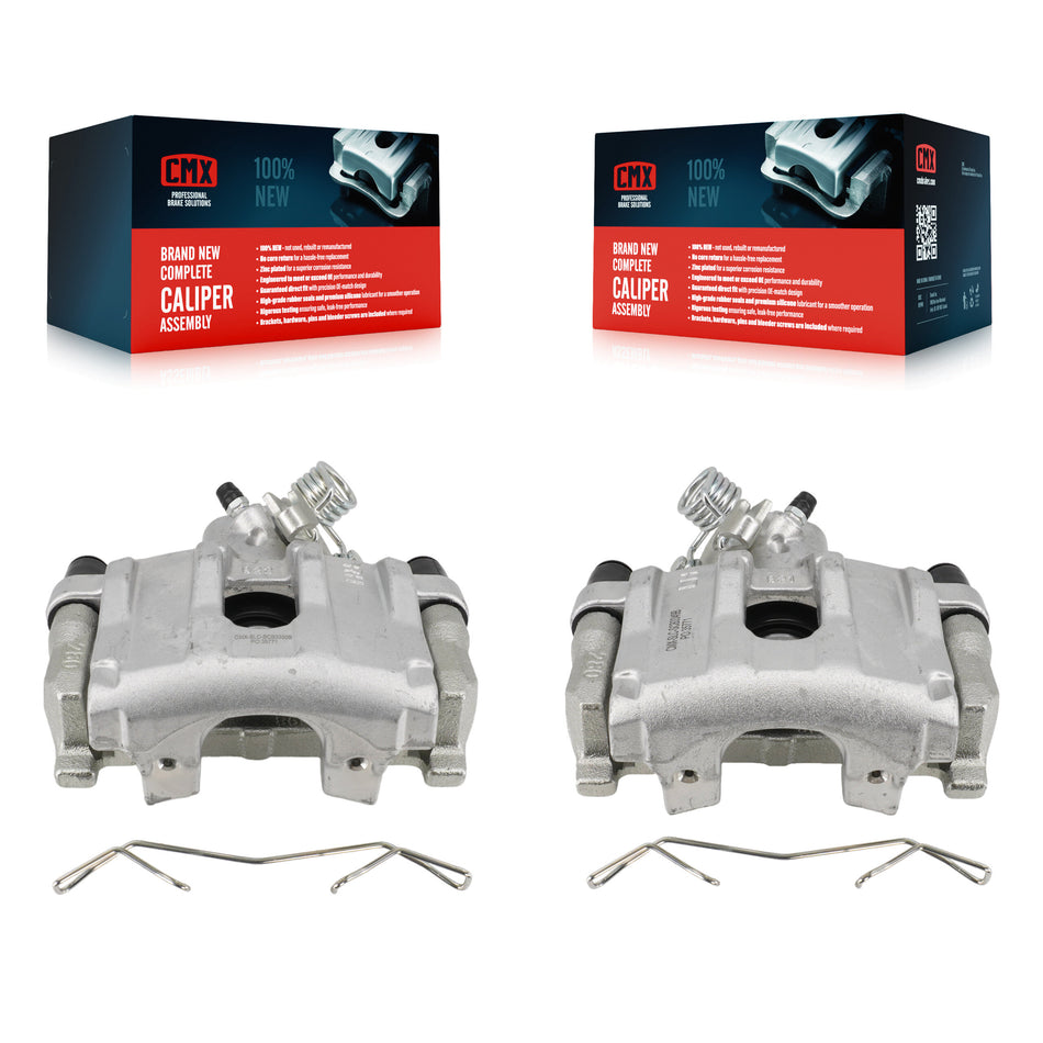 Rear Brake Caliper Left Right (Driver Passenger) Kit For 2014-2022 Ford Transit Connect KBC-100729