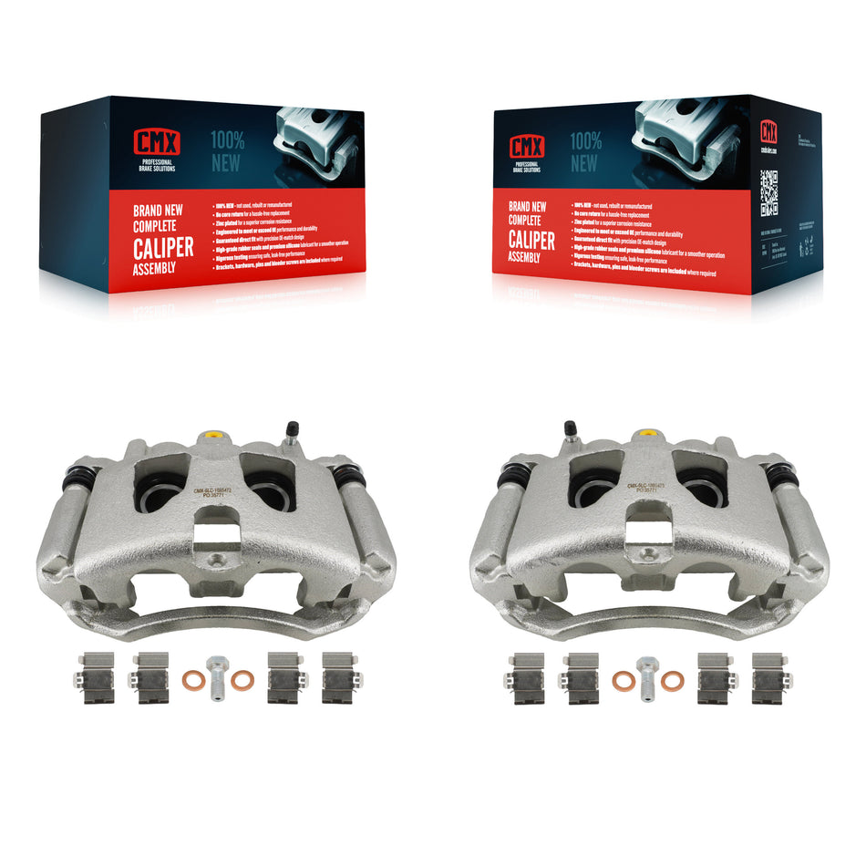 Rear Brake Caliper Left Right Side (Driver Passenger) Kit For Ford F-350 Super Duty F-250 KBC-100730