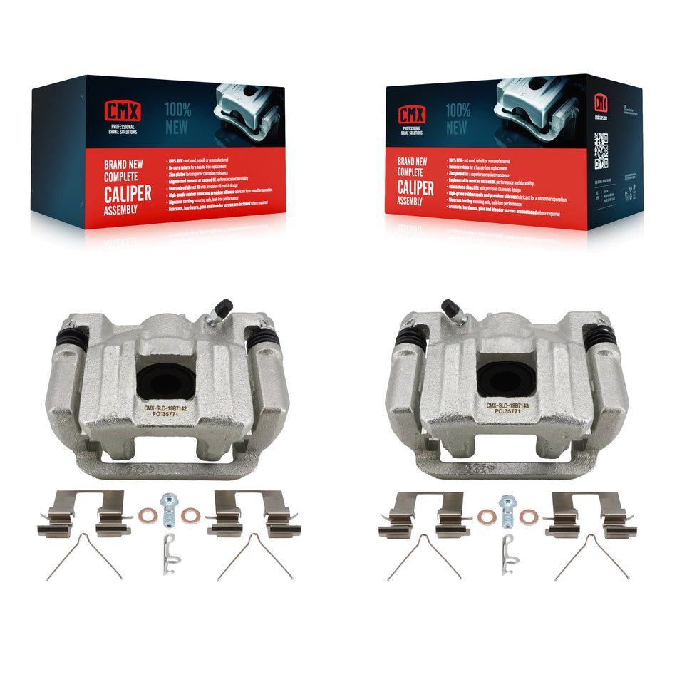 Rear Brake Caliper Left Right (Driver Passenger) Kit For Honda Pilot Ridgeline Acura MDX KBC-100741