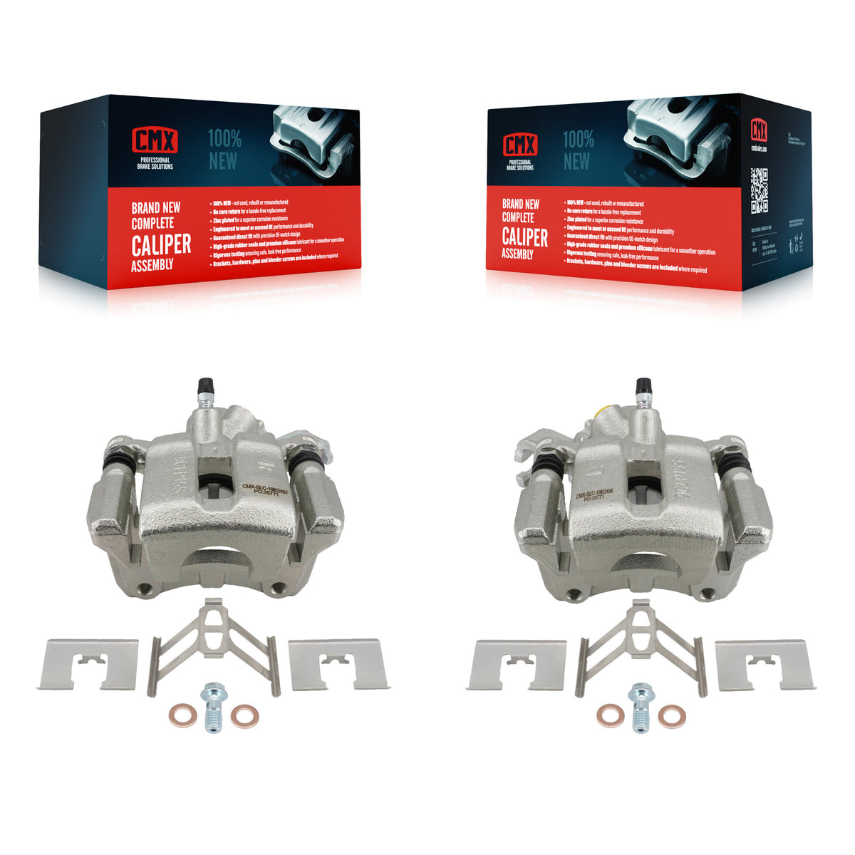 Rear Disc Brake Caliper Left Right Side (Driver Passenger) Kit For Suzuki SX4 Crossover KBC-100752