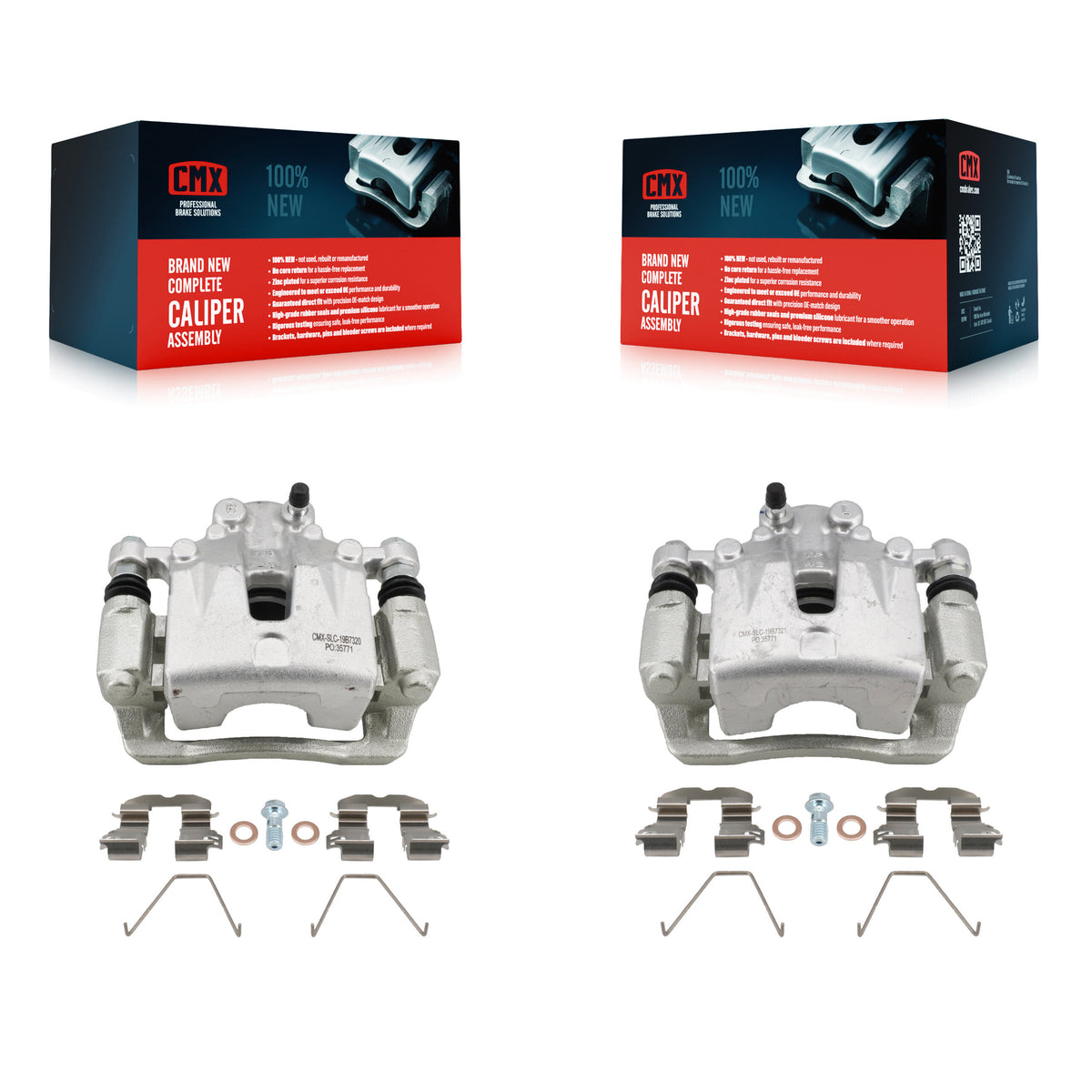 Rear Disc Brake Caliper Left Right Side (Driver Passenger) Kit For 2015-2021 Kia Sedona KBC-100756
