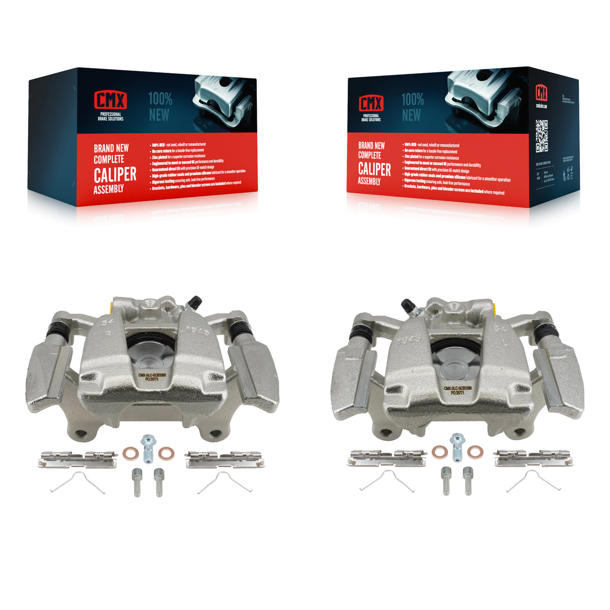 Rear Brake Caliper Kit For Ford F-150 With 336mm Diameter Rotor Standard Brakes KBC-100759
