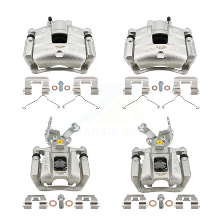 Front Rear Brake Caliper Kit For 2016-2022 Chevrolet Malibu With Manual Parking KBC-100765