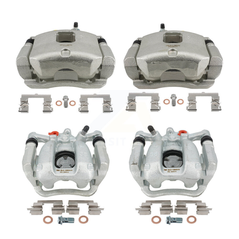Front Rear Brake Caliper Left Right Side Kit For 2018-2020 Buick Regal Sportback TourX KBC-100767