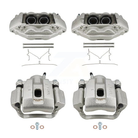 Front Rear Brake Caliper Left Right Side (Driver Passenger) Kit For Toyota Tundra Sequoia KBC-100768