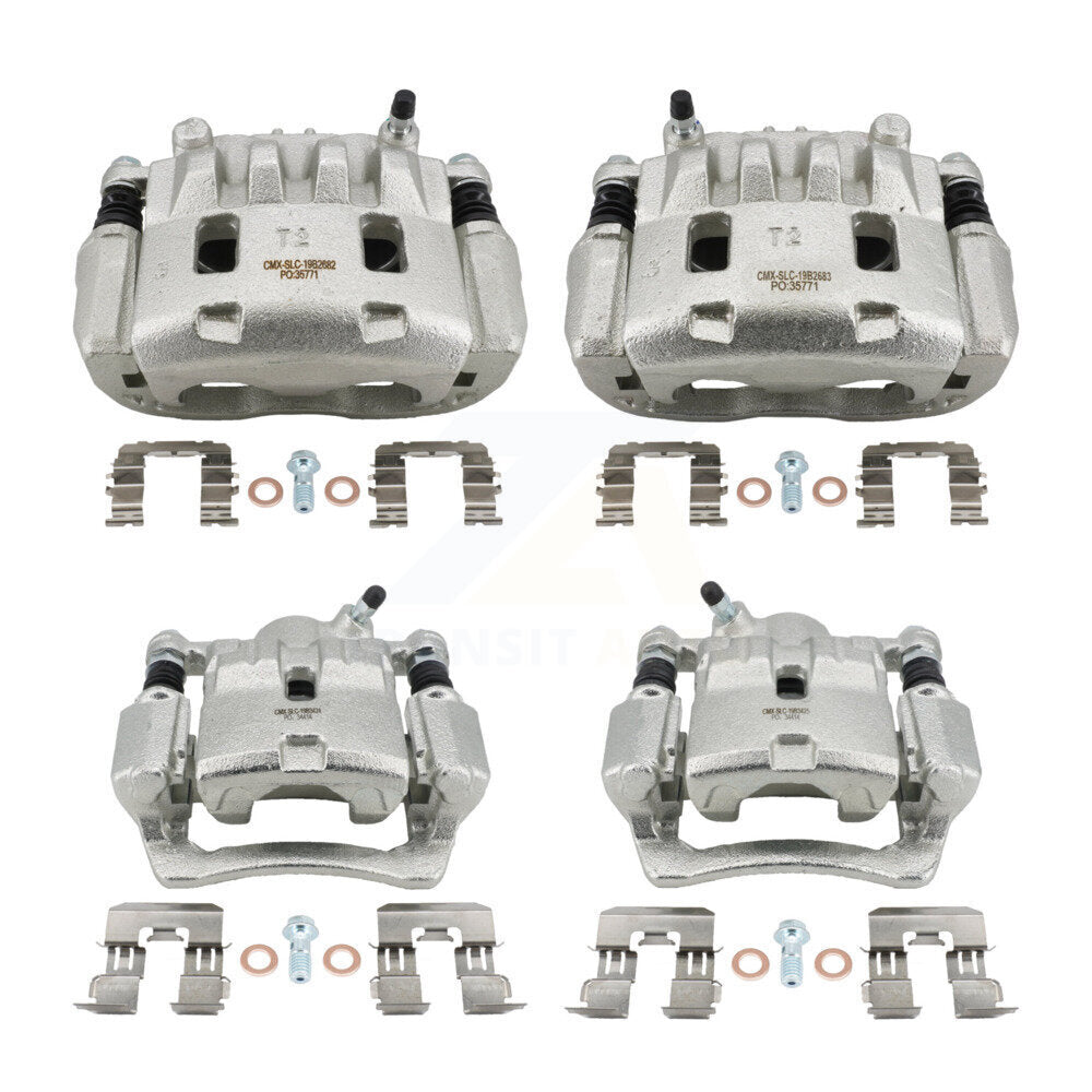 Front Rear Disc Brake Caliper Left Right Side (Driver Passenger) Kit For Subaru Impreza KBC-100770