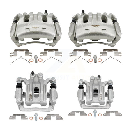 Front Rear Brake Caliper Left Right Side Kit For Nissan Frontier Xterra Suzuki Equator KBC-100771