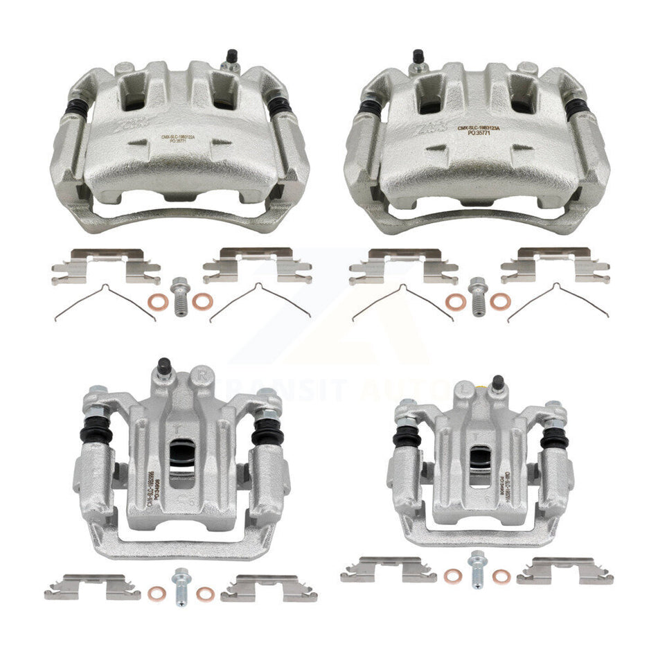 Front Rear Brake Caliper Left Right Side Kit For Nissan Frontier Xterra Suzuki Equator KBC-100771