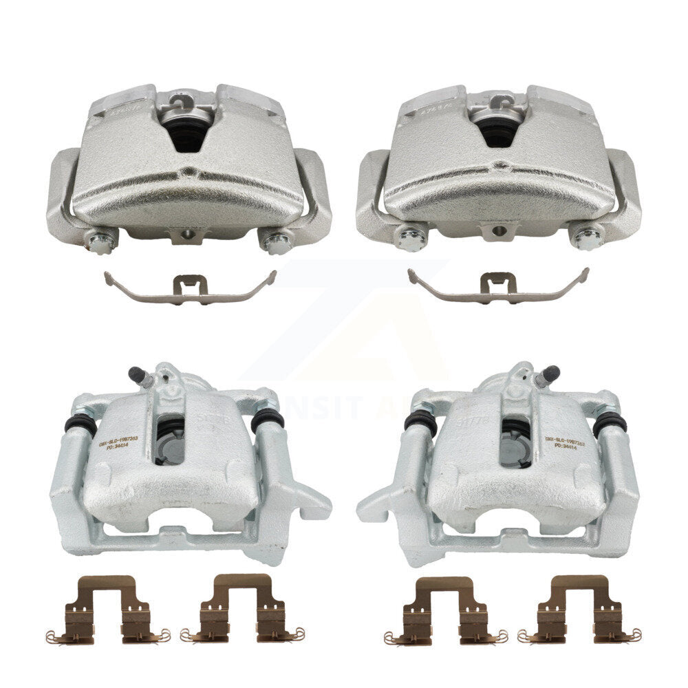 Front Rear Brake Caliper Left Right Side (Driver Passenger) Kit For Audi A4 Quattro A5 KBC-100776