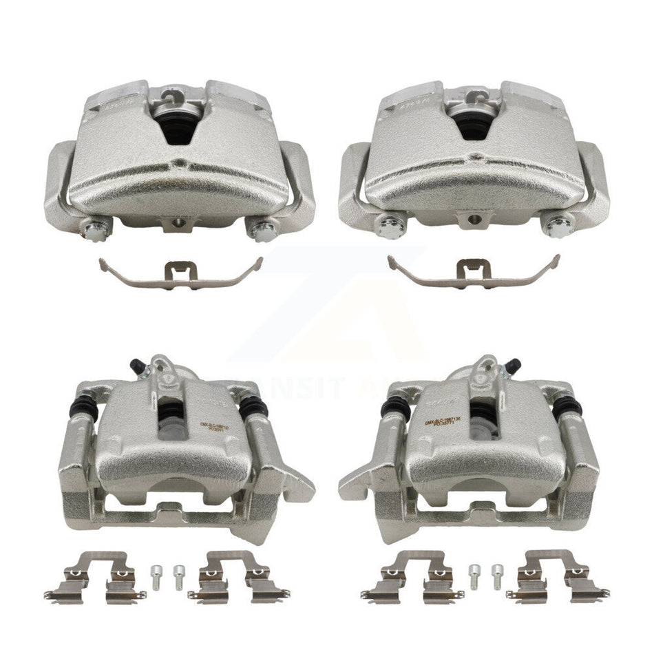 Front Rear Brake Caliper Left Right (Driver Passenger) Kit For Audi A4 Quattro A5 allroad KBC-100777
