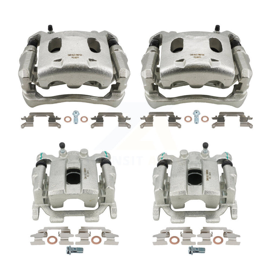 Front Rear Brake Caliper (Left Right) Kit For Nissan Murano Pathfinder INFINITI QX60 JX35 KBC-100778