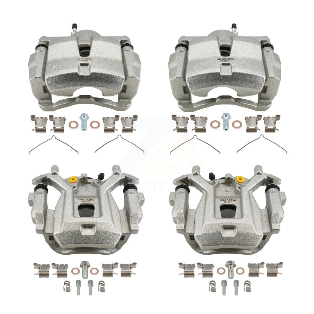 Front Rear Brake Caliper Left Right Kit For Toyota Camry Lexus ES350 ES300h ES250 Avalon KBC-100783