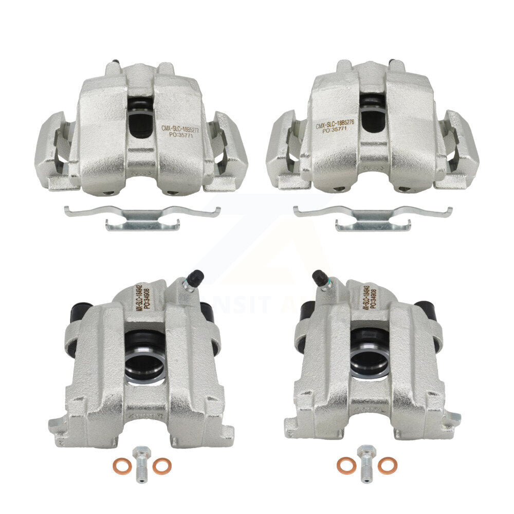 Front Rear Brake Caliper (Left Right) Kit For Ford Escape Mazda Tribute Mercury Mariner KBC-100789