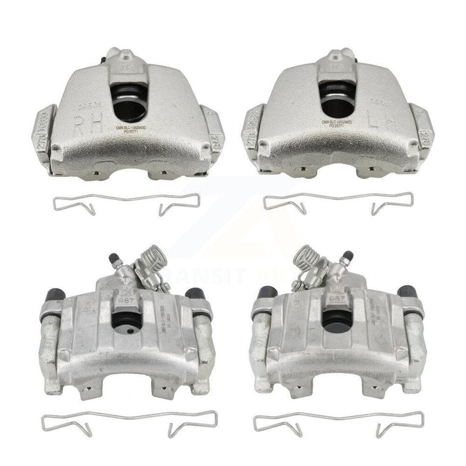 Front Rear Disc Brake Caliper Left Right Side (Driver Passenger) Kit For Ford Focus KBC-100795