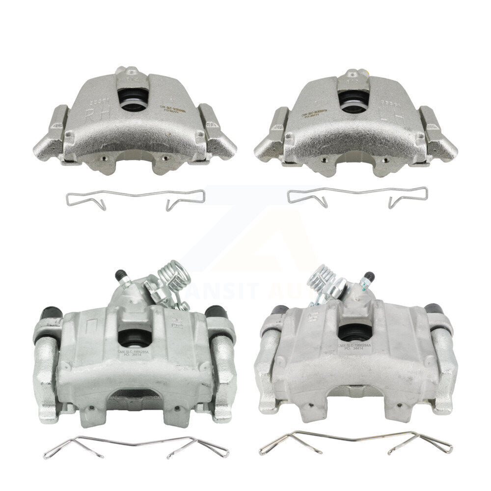 Front Rear Brake Caliper Left Right Side (Driver Passenger) Kit For Ford Escape C-Max KBC-100797