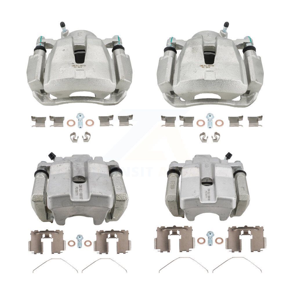 Front Rear Brake Caliper Left Right Side Kit For Toyota Matrix Pontiac Vibe AWD with 2.4L KBC-100801