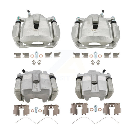 Front Rear Brake Caliper Left Right Side Kit For Toyota Matrix Pontiac Vibe AWD with 2.4L KBC-100801