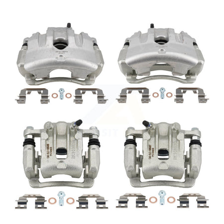 Front Rear Disc Brake Caliper Left Right Side (Driver Passenger) Kit For Kia Optima 2.0L KBC-100806