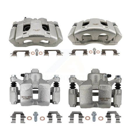Front Rear Brake Caliper Left Right Driver Passenger Kit For Chevrolet Impala Monte Carlo KBC-100814