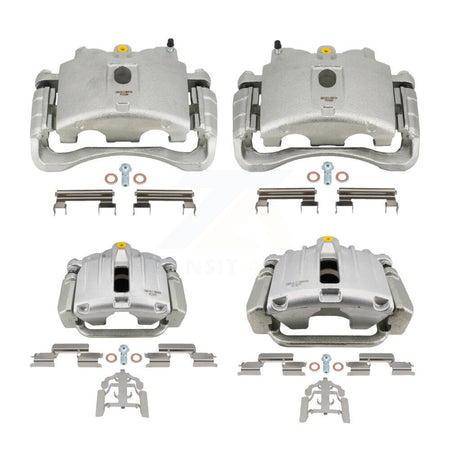 Front Rear Disc Brake Caliper Kit For Cadillac DTS Chevrolet GMC Sierra 1500 HD Silverado KBC-100815