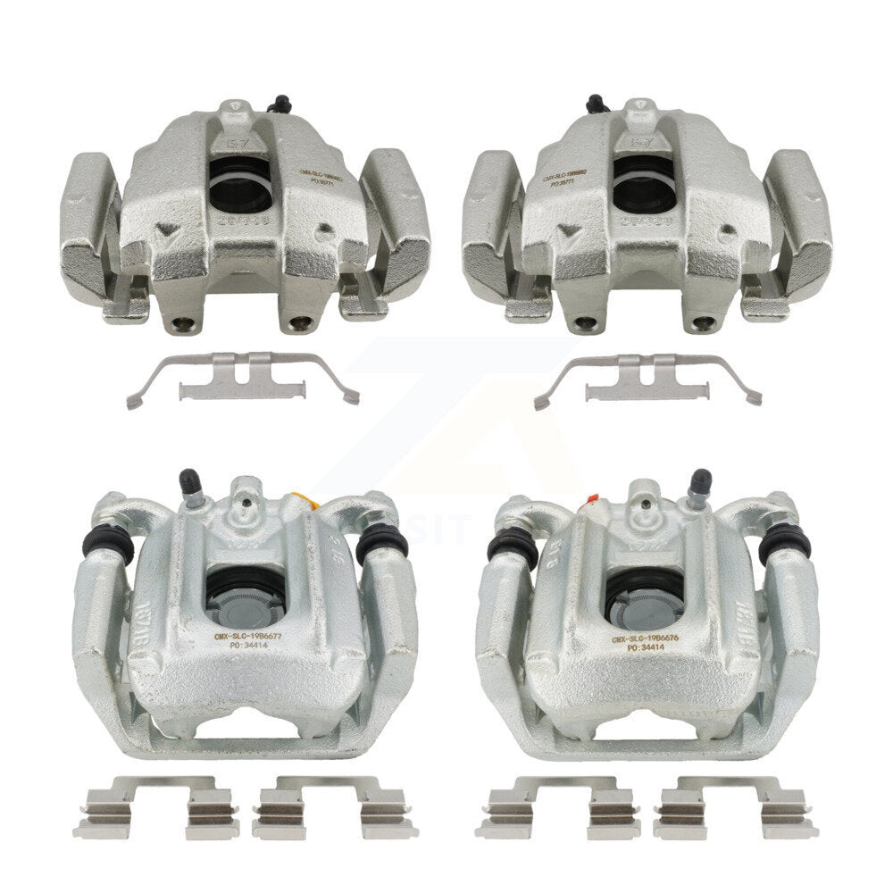 Front Rear Disc Brake Caliper Left Right Side (Driver Passenger) Kit For BMW X3 X4 KBC-100819