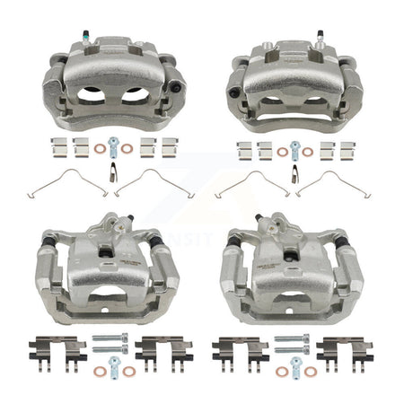 Front Rear Brake Caliper Kit For Mazda CX-5 Turbocharged With Dual Piston Calipers KBC-100827