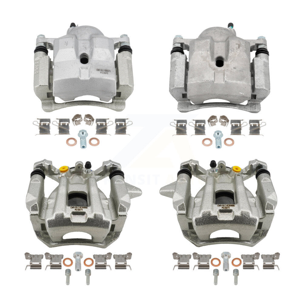 Front Rear Brake Caliper Kit For 20-22 Toyota Corolla FULL HYBRID EV-GAS (FHEV) engine KBC-100831