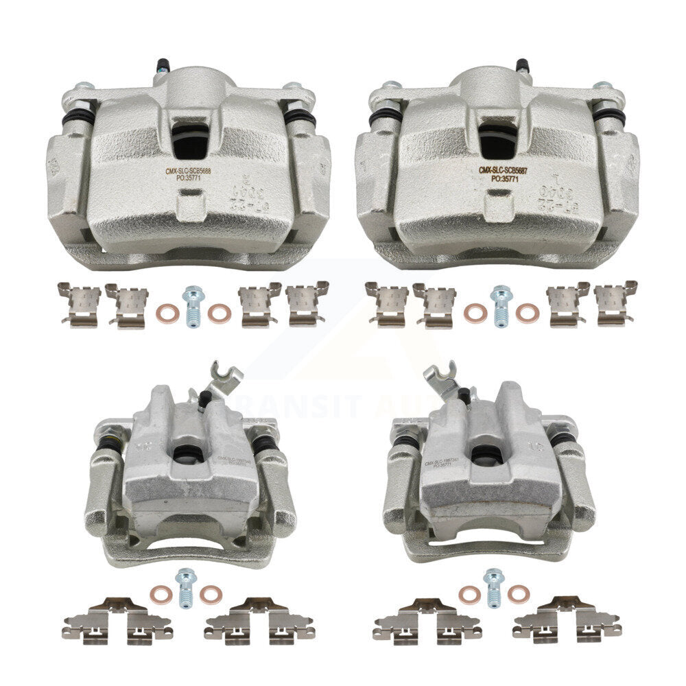 Front Rear Brake Caliper Left Right Side Kit For 2020-2022 Toyota Corolla Prius Prime KBC-100832
