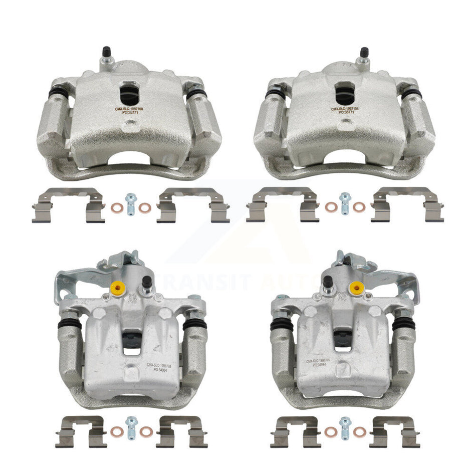 Front Rear Brake Caliper Left Right Side Kit For Kia Forte Hyundai Veloster Forte5 Koup KBC-100846