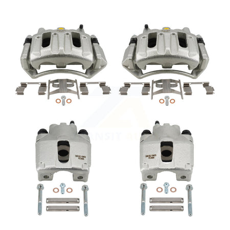Front Rear Disc Brake Caliper Kit For 2002 Lincoln Blackwood With Mount KBC-100847