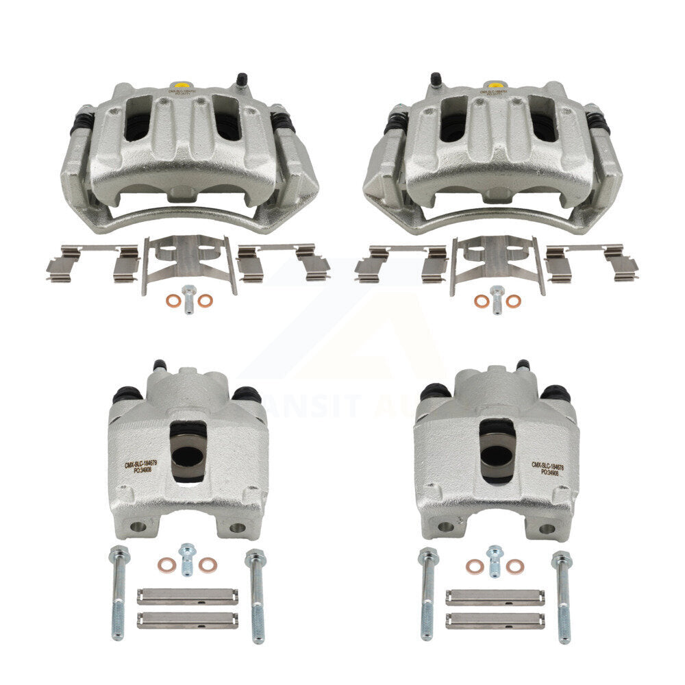 Front Rear Disc Brake Caliper Kit For 2002 Lincoln Blackwood With Forward Mount KBC-100848