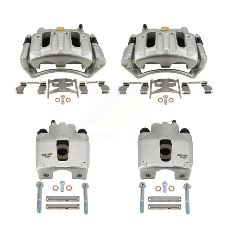 Front Rear Disc Brake Caliper Kit For 2002 Lincoln Blackwood With Forward Mount KBC-100848