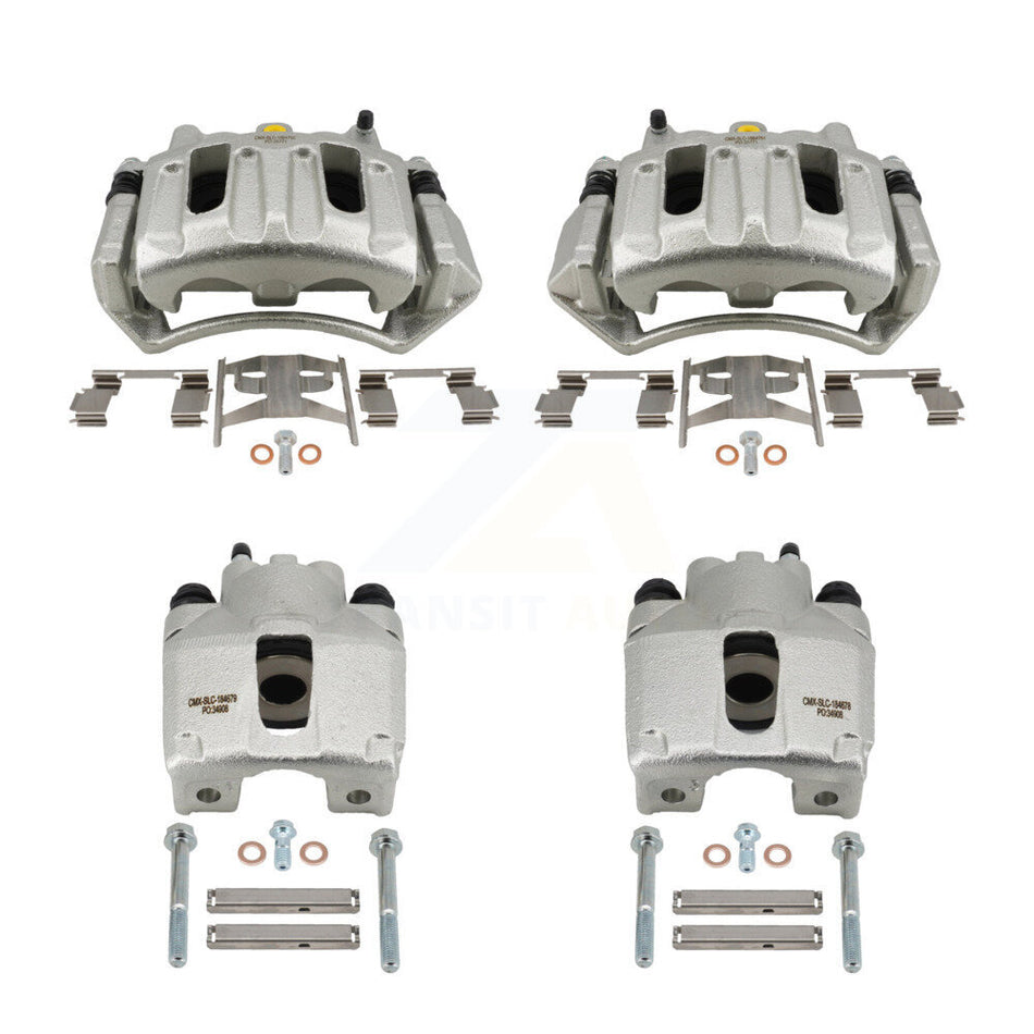 Front Rear Disc Brake Caliper Kit For 2002 Lincoln Blackwood With Forward Mount KBC-100848