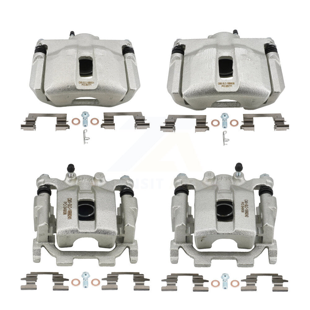 Front Rear Disc Brake Caliper Left Right Side (Driver Passenger) Kit For Nissan Maxima KBC-100852