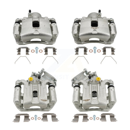 Front Rear Disc Brake Caliper Left Right Side (Driver Passenger) Kit For Hyundai Kona KBC-100855