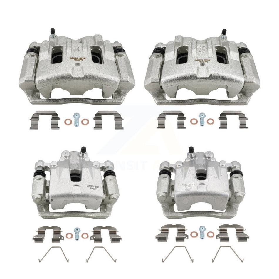 Front Rear Brake Caliper Left Right Side (Driver Passenger) Kit For 2015-2021 Kia Sedona KBC-100856