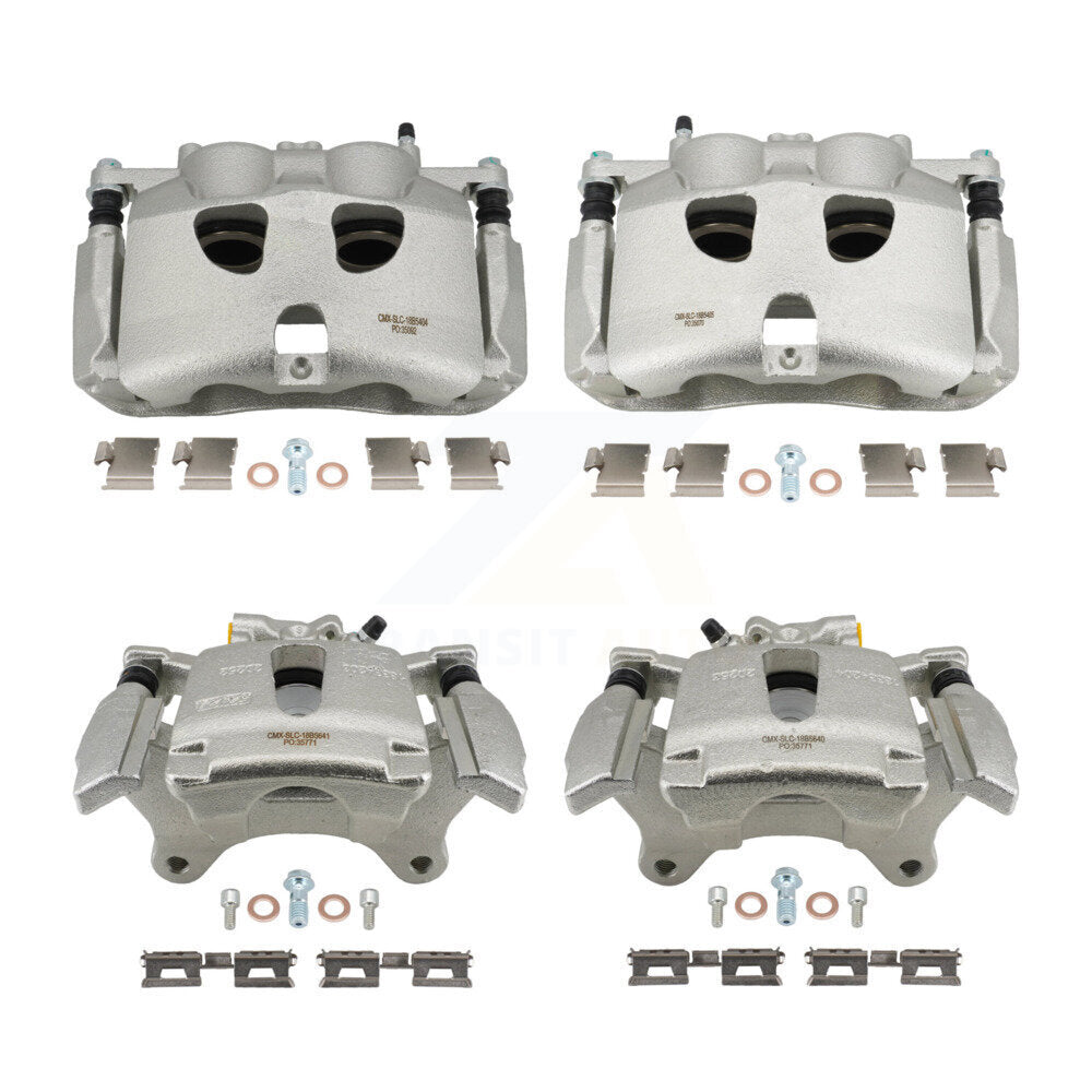 Front Rear Disc Brake Caliper Left Right Side (Driver Passenger) Kit For Ford F-150 KBC-100861