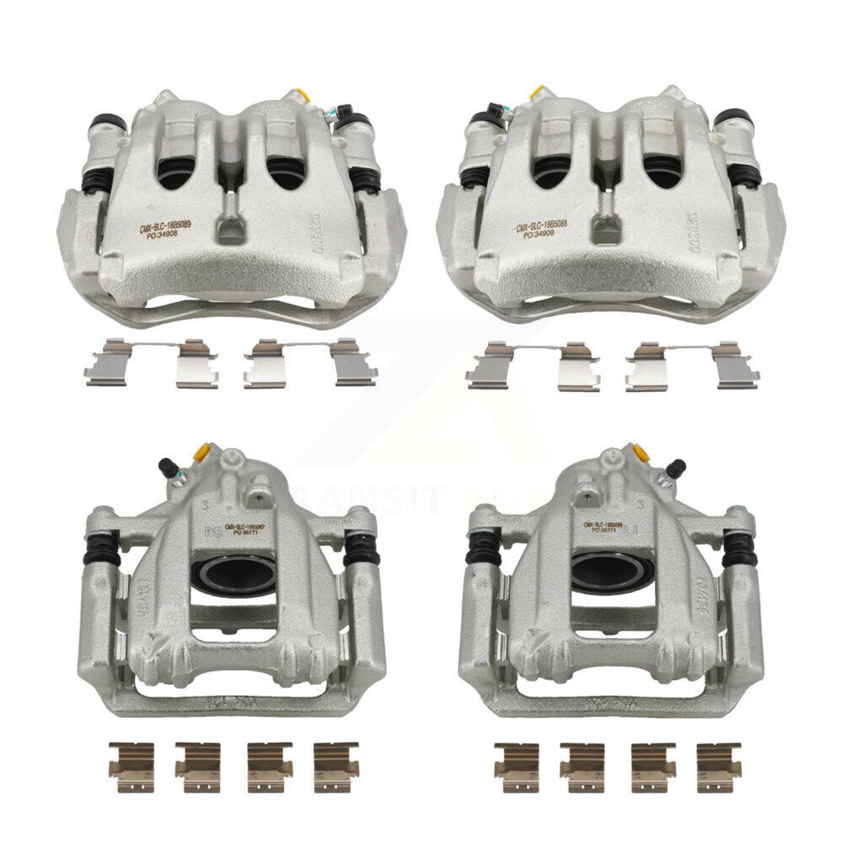 Front Rear Brake Caliper Kit For Sprinter 3500 Mercedes-Benz Dodge Freightliner 3500XD KBC-100863