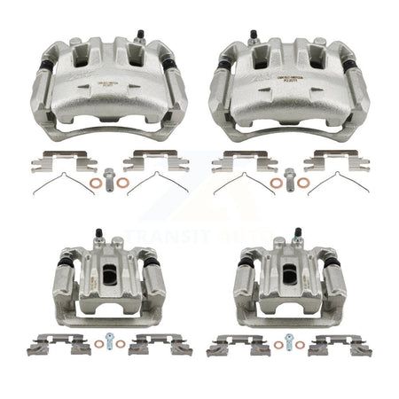 Front Rear Brake Caliper Left Right Side (Driver Passenger) Kit For Nissan Pathfinder KBC-100867