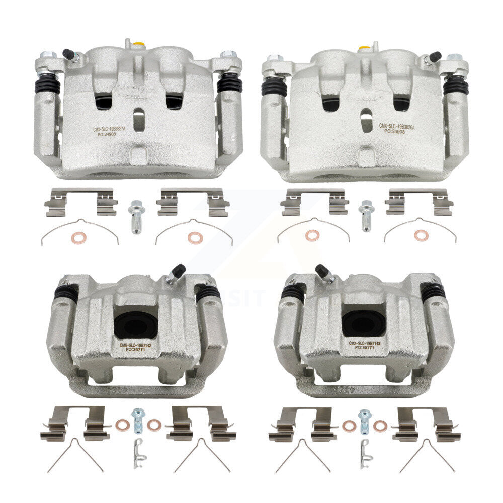 Front Rear Disc Brake Caliper Left Right Side Kit For Honda Pilot Ridgeline Acura MDX KBC-100868