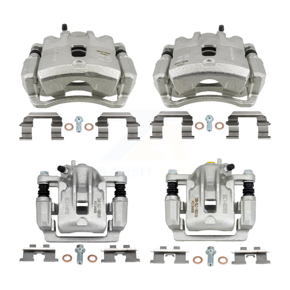 Front Rear Brake Caliper Left Right Driver Passenger Kit For Hyundai Tucson Kia Sportage KBC-100873