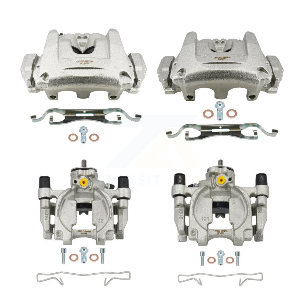 Front Rear Brake Caliper Kit For Ford Edge Lincoln MKX With 316mm Diameter Rotor KBC-100876