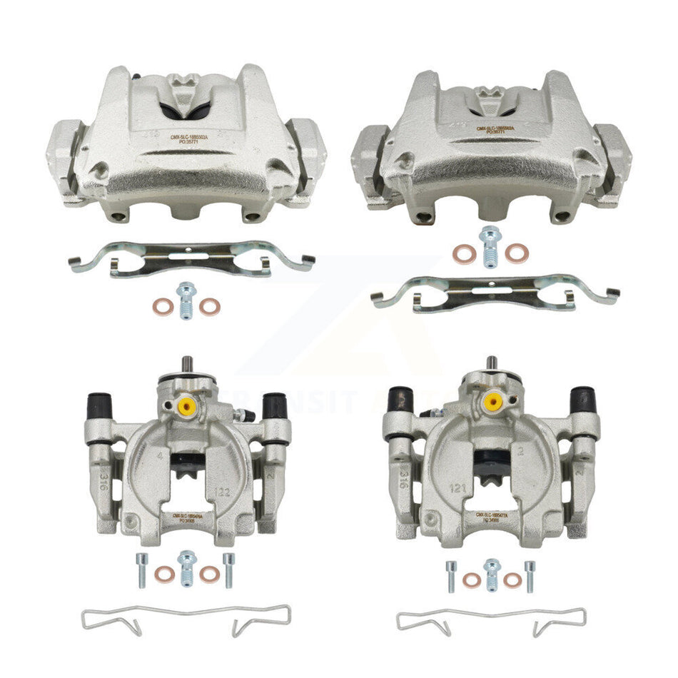 Front Rear Brake Caliper Kit For Ford Edge Lincoln MKX With 316mm Diameter Rotor KBC-100876